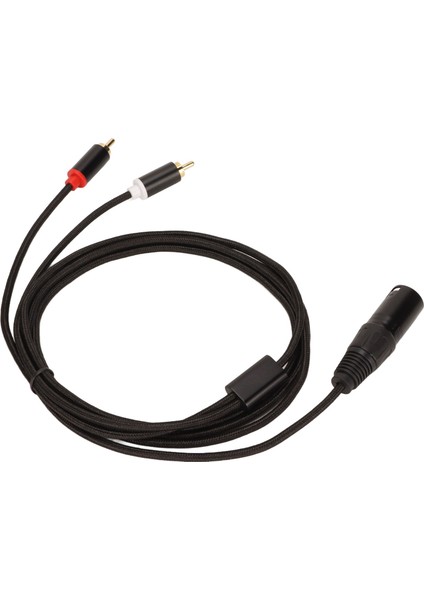 Xlr Erkek 2 Rca Kablosu Hifi Net Sinyal Kayıpsız Xlr Y Ayırıcı Kablo Mikser Aktif Hoparlör Mikrofon 1m / 3.3ft (Yurt Dışından) modelleri
