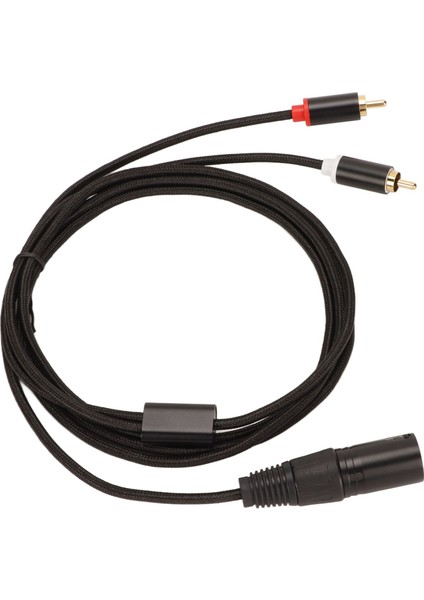 Xlr Erkek 2 Rca Kablosu Hifi Net Sinyal Kayıpsız Xlr Y Ayırıcı Kablo Mikser Aktif Hoparlör Mikrofon 1m / 3.3ft (Yurt Dışından) indirimleri