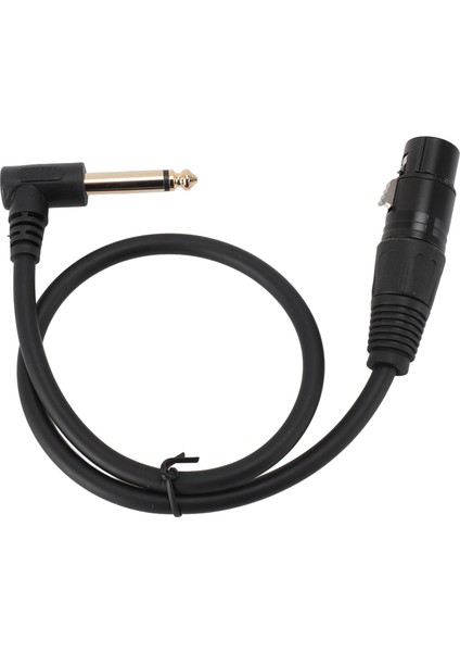 Xlr Dişi - 6.35MM Erkek Mono Kablo Dengeli Xlr Dişi - 1/4 Inç Erkek 90 Derece Dik Açı Kablo Kordonu (Yurt Dışından) indirimleri