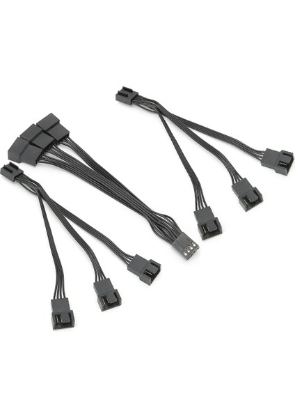 3 Adet Fan Uzatma Kablosu Tel 1 Ila 3 4 Pin Konnektör Ayırıcı Adaptör Güç Dönüştürücü (Yurt Dışından)