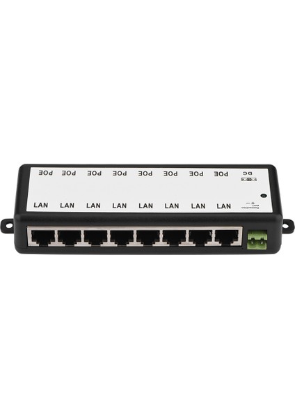 8 Kanal Poe Güç Kaynağı Modülü Poe Enjektör Ethernet Adaptörü Ip Kamera 802.3AF Cihazı Için (Yurt Dışından) fırsatları