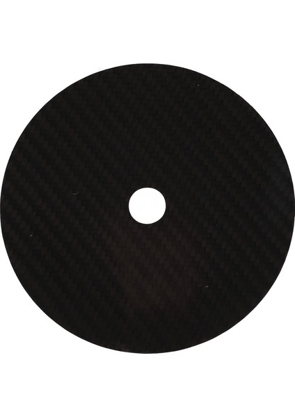 CD Ayar Pedi Hıfı CD Ayar Matı Düşük Bozulma Oranı Karbon Fiber CD Pedi CD Çalar Siyah (Yurt Dışından)