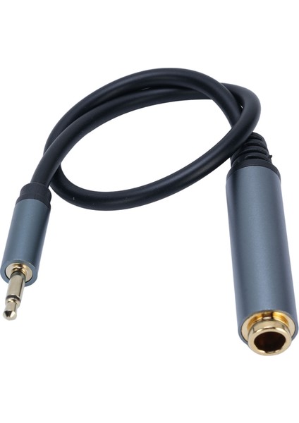 6.35MM Dişi Jak - 3.5mm Erkek Ses Kablosu Tek Kanallı Kulaklık Uzatma Kablosu Akıllı Telefonlar Tabletler Mikrofonlar Için (Yurt Dışından)