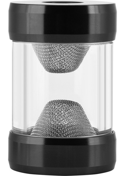 G1/4 Iç Dişli Su Soğutma Filtresi Ince Ekranlı Huni Şekilli Filtre Bilgisayar Için (Siyah) (Yurt Dışından)