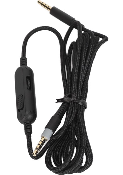 Kulaklık Kablosu 3,5 mm Fiş Yedek Kulaklık Kablosu Hyperx Cloud Mix Için Hat Içi Sessiz Ses Kontrolü G633 G933 (Yurt Dışından) indirimleri