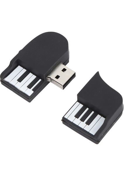 Bellek Çubuğu Büyük Depolama Sürücüsü Taşınabilir Piyano Şeklinde U Disk Bilgisayarlar Dizüstü Bilgisayar Telefon Için (2 Gb) (Yurt Dışından)