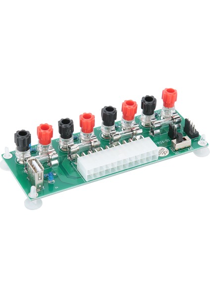 20/24PIN Atx Port Masaüstü Pc Güç Kaynağı Açık Devre Adaptörü 4 Kanallı Voltaj (Yurt Dışından)