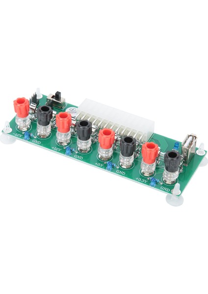 20/24PIN Atx Port Masaüstü Pc Güç Kaynağı Açık Devre Adaptörü 4 Kanallı Voltaj (Yurt Dışından)
