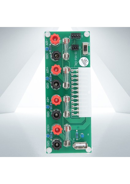 20/24PIN Atx Port Masaüstü Pc Güç Kaynağı Açık Devre Adaptörü 4 Kanallı Voltaj (Yurt Dışından)