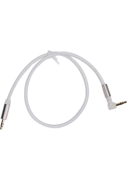 3.5mm Ses Kablosu 3.5mm Erkek - 3.5mm Erkek 90 Derece Dik Açı Altın Kaplama Stereo Kablo Kulaklık Tablet Hoparlör Için 2m / 6.6ft (Yurt Dışından) modelleri