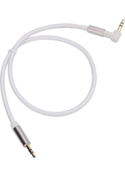 3.5mm Ses Kablosu 3.5mm Erkek - 3.5mm Erkek 90 Derece Dik Açı Altın Kaplama Stereo Kablo Kulaklık Tablet Hoparlör Için 2m / 6.6ft (Yurt Dışından) fırsatları