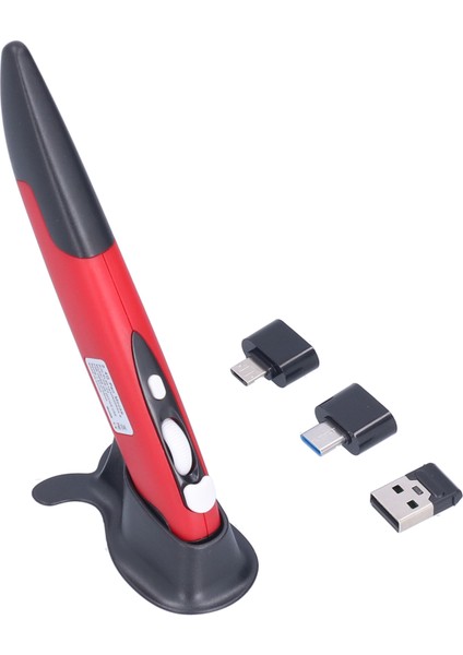 Fare Kalem Kablosuz 2.4g Yaratıcılık Son Derece Elden Geçirme Bilgisayar Kalemi Pc Dizüstü Bilgisayar Için Siyah Kırmızı (Yurt Dışından) fiyatları