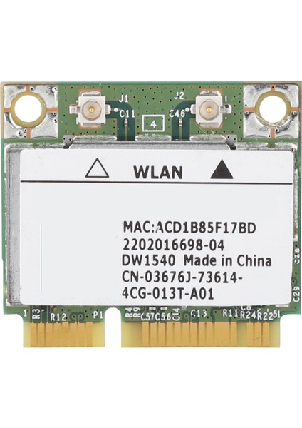 Dell Broadcom BCM943228HM4L DW1540 Çift Bant Mini Pcı-E Wifi Kartı 802.11 A B/g/n Için (Yurt Dışından)