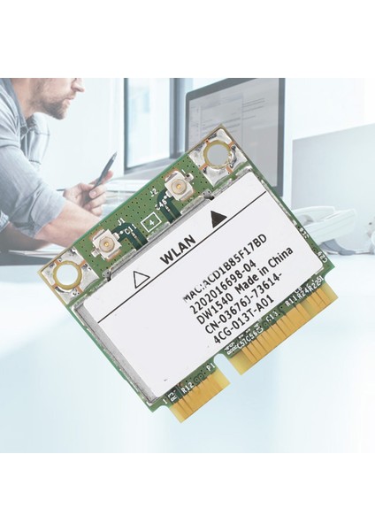 Dell Broadcom BCM943228HM4L DW1540 Çift Bant Mini Pcı-E Wifi Kartı 802.11 A B/g/n Için (Yurt Dışından) fırsatları
