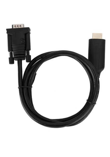 HDMI - VGA Dönüştürücü Adaptör Dijital - Analog Sinyal Transformatörü 1.2m Kablo ile (Yurt Dışından) fiyatları