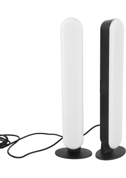 LED Işık Çubuğu Rgb Kısılabilir Bluetooth Uzaktan Kumanda Masaüstü Ortam Işığı Dahili Pil (Yurt Dışından)