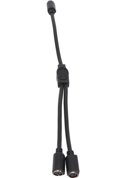 Mını Dın 6 Pin Erkek - 2 Mını Dın 6 Pin Dişi Kablo Çift Korumalı Mını Dın 6 Pin Ayırıcı Kablo 1.0ft (Yurt Dışından) fırsatları