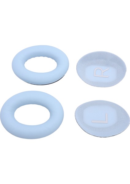 QC45 Için Yedek Kulak Yastıkları Qc Se Kulak Üstü Kulaklıklar Yumuşak Protein Deri Açık Mavi ile Kulak Yastıkları Yastıkları (Yurt Dışından) fırsatları