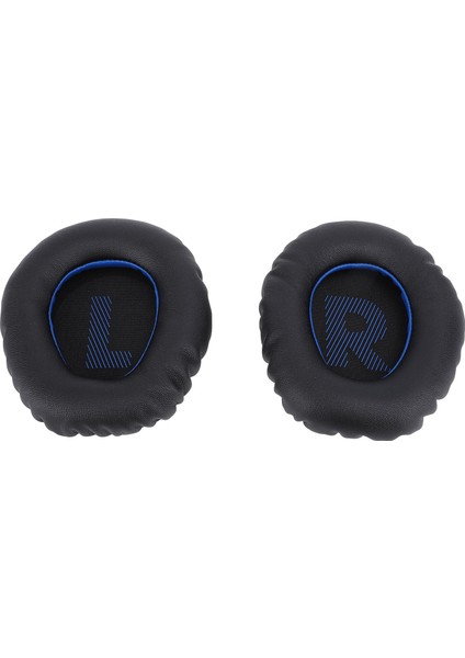 2 Adet Kulaklık Pedleri Hafızalı Köpük Yumuşak Protein Deri Kablosuz Kulaklık Yastığı Yedek Kulak Pedi Mavi (Yurt Dışından)