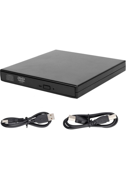 USB DVD Yazıcı Harici Optik Sürücü Masaüstü Dizüstü Bilgisayar Aksesuarı Windowsxp / 8 / Vista Için (Yurt Dışından)