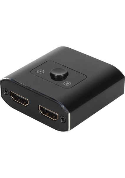 Hd Multimedya Arayüz Anahtarı 1 Giriş 2 Çıkış Iki Yönlü Anahtarlama 4K Hd Multimedya Arayüz Ayırıcı Tv Monitör Projektör Için (Yurt Dışından)