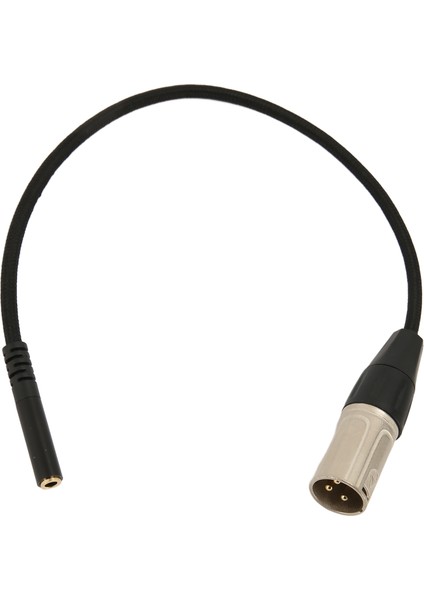 1/8 Inç - Xlr Kablo Dişi - Erkek Sessiz Düşük Kayıplı 3,5 mm Stereo - Xlr Adaptör Kablosu Mikrofon Mikseri Için 11,8 Inç (Yurt Dışından)