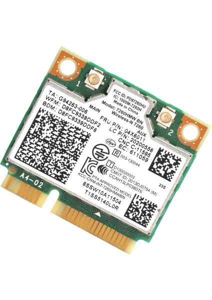 Mini Pcıe Kablosuz Wifi Kartı Bt 4.0 Intel 04X6011 04W3815/LENOVO K4350 K4250 7260HMW Bn (Yurt Dışından) fiyatları