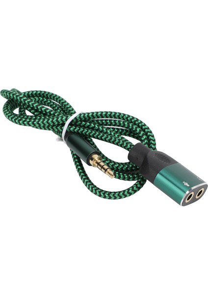 Kulaklık Mikrofon Ayırıcı Kablo Çok Fonksiyonlu 3.5mm Erkek - 3.5mm Dişi Kulaklık Mikrofon Ayırıcı Kablo Telefon Mp3 Bilgisayar Tablet Için (Yurt Dışından)
