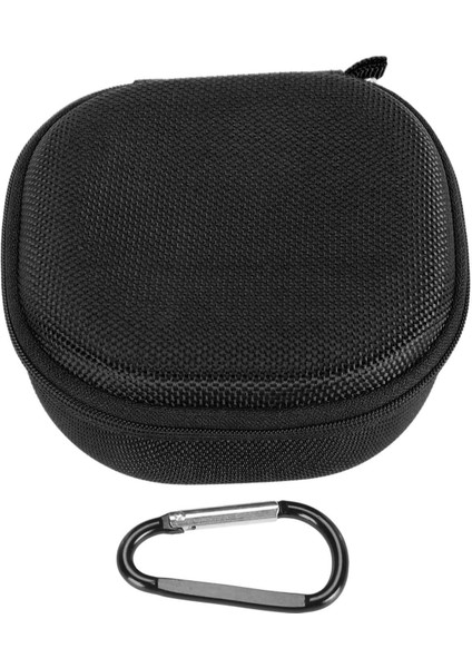 Bluetooth Hoparlör Sert Seyahat Çantası Hafif Su Geçirmez Çizilmeye Dayanıklı Darbeye Dayanıklı Koruyucu Taşıma Çantası Kablosuz Hoparlör Aksesuarları Siyah (Yurt Dışından)