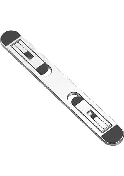 Katlanabilir Dizüstü Bilgisayar Yükseltici Isı Dağılımı Görünmez Taşınabilir Alüminyum Alaşımlı Ayarlanabilir Dizüstü Bilgisayar Standı Masa Gümüş (Yurt Dışından) fırsatları