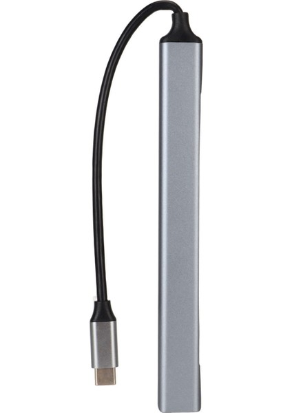 7'si 1 Arada USB C Hub 1 Usb3.0 6 Usb2.0 Portu 5gbps Tak ve Çalıştır USB C Yerleştirme Istasyonu Fareler Klavyeler Dizüstü Bilgisayarlar Için (Yurt Dışından)