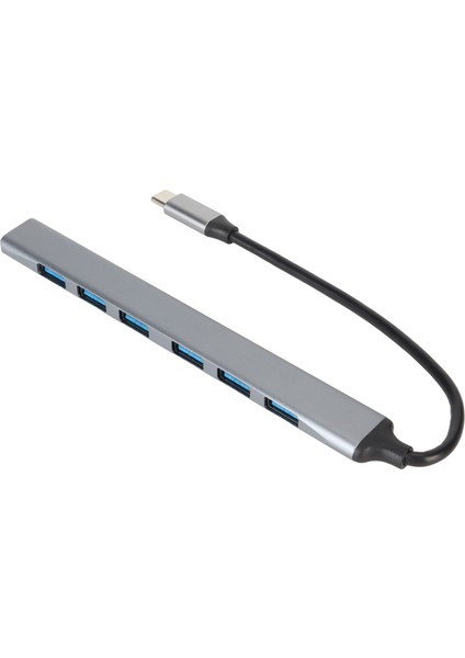 7'si 1 Arada USB C Hub 1 Usb3.0 6 Usb2.0 Portu 5gbps Tak ve Çalıştır USB C Yerleştirme Istasyonu Fareler Klavyeler Dizüstü Bilgisayarlar Için (Yurt Dışından)