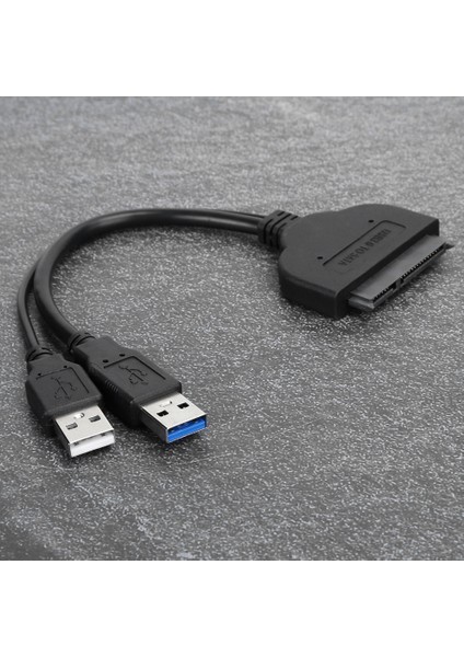 Usb3.0 - Sata Kablosu Bilgisayar Bağlantılı Sabit Disk Dönüşümü Veri Iletimi C0108SIYAH (Yurt Dışından)