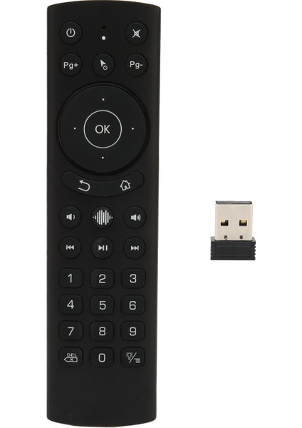 Bluetooth Uzaktan Kumanda Ses Ir Öğrenme Arka Aydınlatma Kablosuz Fare Uzaktan Kumanda Tv Kutusu Projektör Bilgisayar G20SPRO (Yurt Dışından)