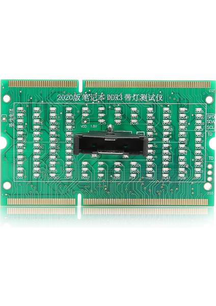 Bilgisayar Bellek Test Cihazı Ddr3 Portu Işık Yayan Diyotlar Ileri Geri Mevcut Anakart Bellek Yuvası Test Cihazı Kartı (Yurt Dışından)