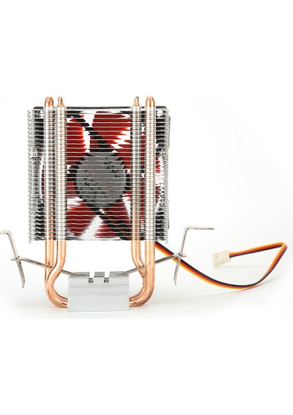 Mini Cpu Soğutucu 2 Isı Borusu Yüksek Hava Akışı Düşük Gürültülü Fan Radyatörü 775AMD/1155INTEL Için (Yurt Dışından)