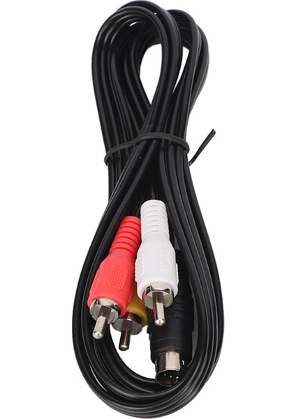 Mını Dın 4pın - 3rca Kablo Profesyonel 4 Pin Mini Din S Video - 3 Rca Kablo DVD Tv Hdtv Vcr CD Oynatıcı Için 4.9ft (Yurt Dışından) indirimleri