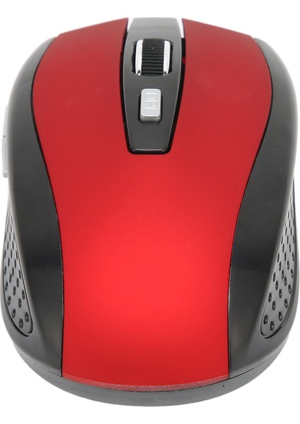 Mini Kablosuz Fare 2.4ghz 3 Seviye Dpı Ayarlanabilir Geniş Uyumluluk Mini Mat Doku Bilgisayar Aksesuarlarıkırmızı (Yurt Dışından)