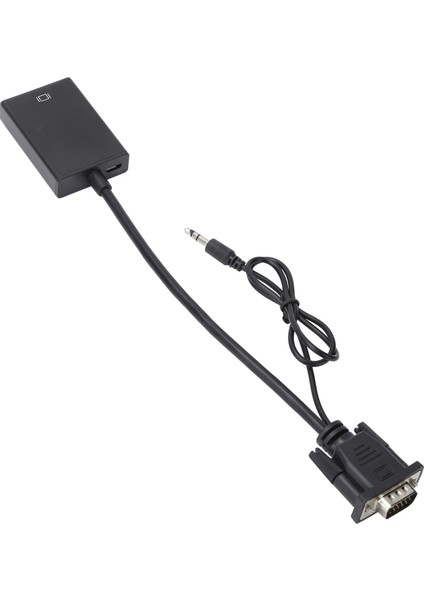 Sinyal Dönüştürücü Analogdan Dijitale Dönüşüm Ses Güç Kaynağı Hd Kablo Adaptörü E305SIYAH (Yurt Dışından)