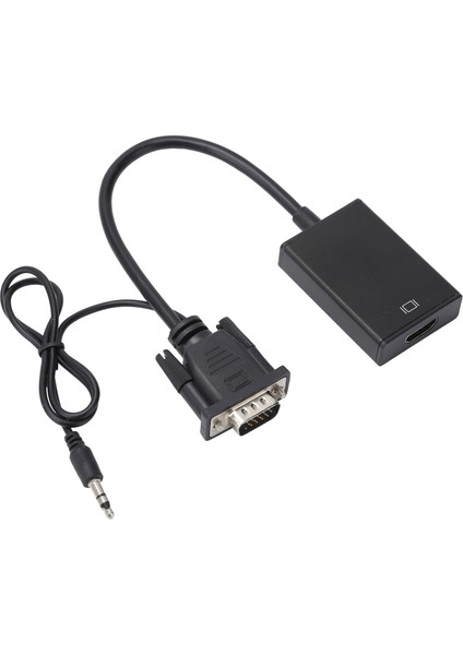 Sinyal Dönüştürücü Analogdan Dijitale Dönüşüm Ses Güç Kaynağı Hd Kablo Adaptörü E305SIYAH (Yurt Dışından)