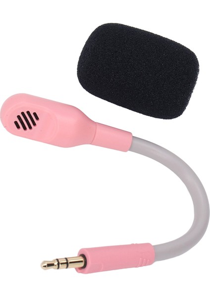 Barracuda x Kablosuz Oyuncu Kulaklığı Profesyonel 3.5mm Çıkarılabilir Oyuncu Boom Mikrofonu Pembe Için Mikrofon Değişimi (Yurt Dışından)