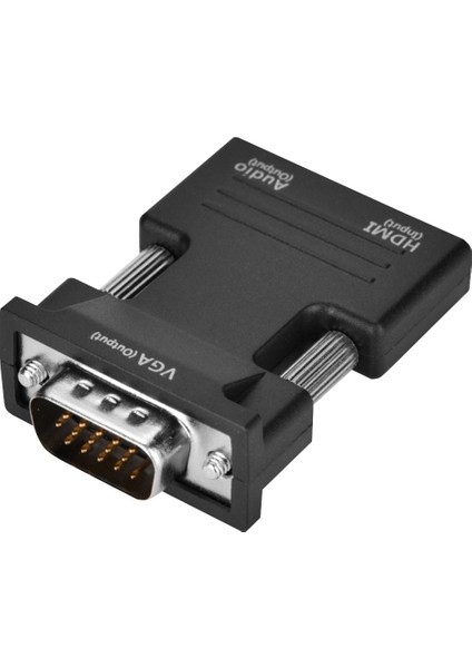 1080P HDMI Dişi - VGA Erkek Ses Çıkışlı Dönüştürücü Adaptör (Yurt Dışından) fırsatları