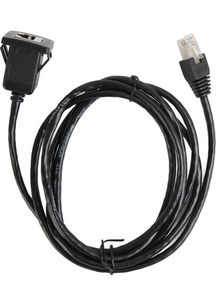 CAT5E Gömme Montaj Kablosu Evrensel CAT5E 100M Erkekten Dişiye Ethernet Ağ Panel Montaj Uzatma Kablosu (Yurt Dışından)