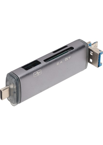 Kart Okuyucu Otg USB C USB Mıcro USB 5gbps Ultra Ince Tak ve Çalıştır Hafıza Kartı Okuyucu Telefon Pc Dizüstü Bilgisayar Için (Yurt Dışından) fiyatları