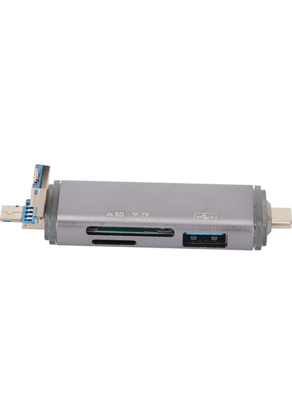 Kart Okuyucu Otg USB C USB Mıcro USB 5gbps Ultra Ince Tak ve Çalıştır Hafıza Kartı Okuyucu Telefon Pc Dizüstü Bilgisayar Için (Yurt Dışından) fırsatları