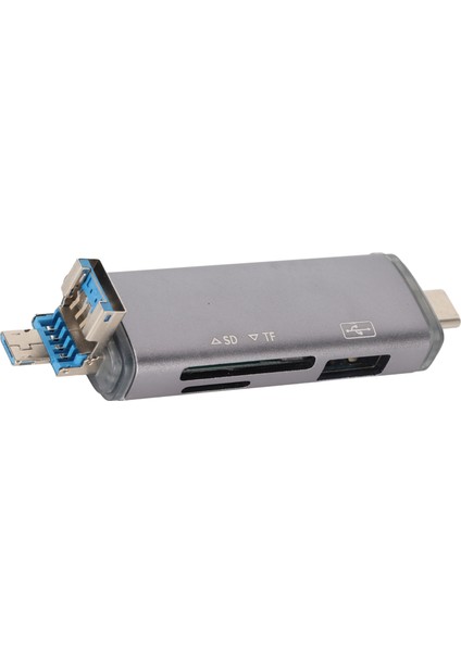 Kart Okuyucu Otg USB C USB Mıcro USB 5gbps Ultra Ince Tak ve Çalıştır Hafıza Kartı Okuyucu Telefon Pc Dizüstü Bilgisayar Için (Yurt Dışından) indirimleri