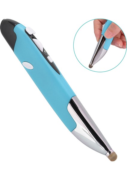 USB Bilgisayar Kalemi Pc Aksesuarı Kablosuz 2.4g Fare Kalem Tipi Kişiselleştirilmiş Yenilikçi (Mavi Pr-06) (Yurt Dışından) indirimleri