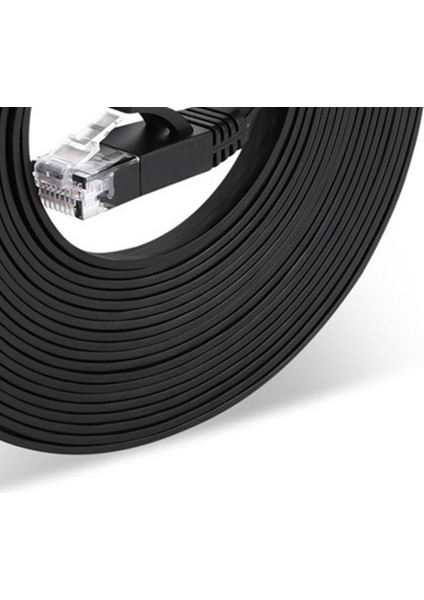 1000MBPS Gigabit Ağ Kablosu 98FT RJ45 Port Cat6 Ağ Kablosu Ethernet Kablosu Yönlendiriciler Bilgisayarlar Siyah (Yurt Dışından) indirimleri