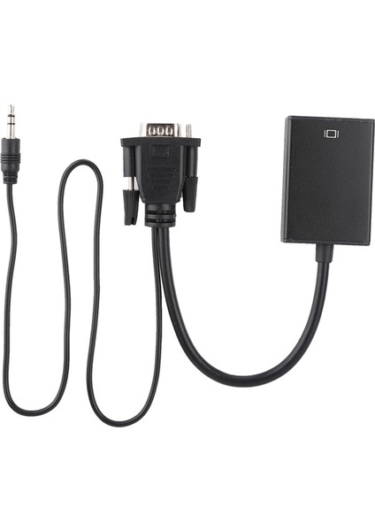 VGA - HDMI Dönüştürücü Kablo Sesli Projektör Pc Hdtv 1080P (Yurt Dışından) fırsatları