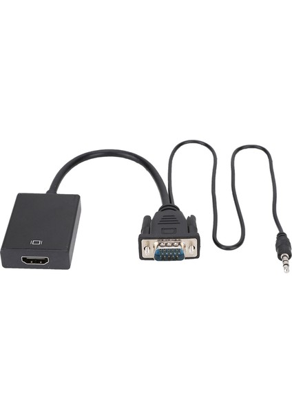 VGA - HDMI Dönüştürücü Kablo Sesli Projektör Pc Hdtv 1080P (Yurt Dışından) indirimleri